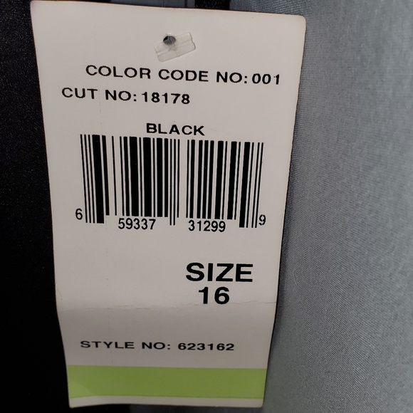 Onyx Nite Black Cocktail dress. Size 16 - Picture 4 of 10